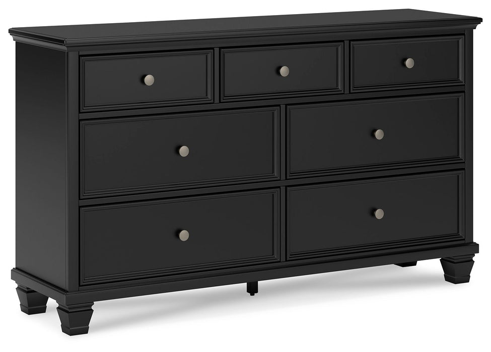 Lanolee - Black - Dresser - Simple Home Plus