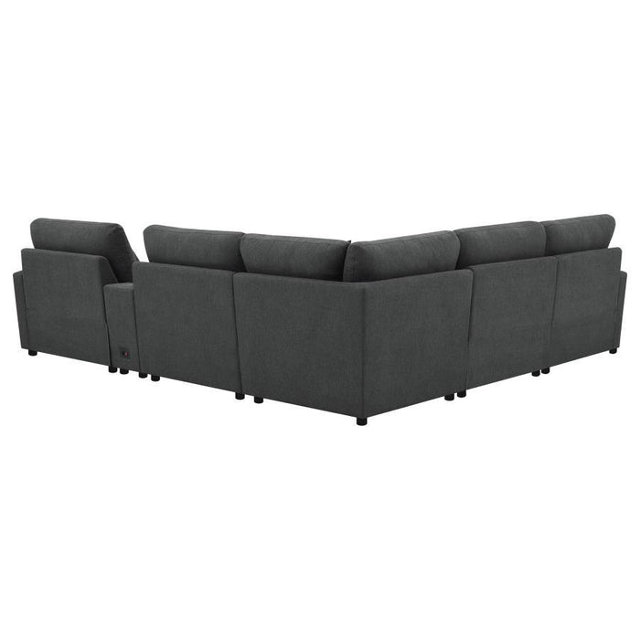 Collins - 6-Piece Modular Power Reclining Sectional - Simple Home Plus