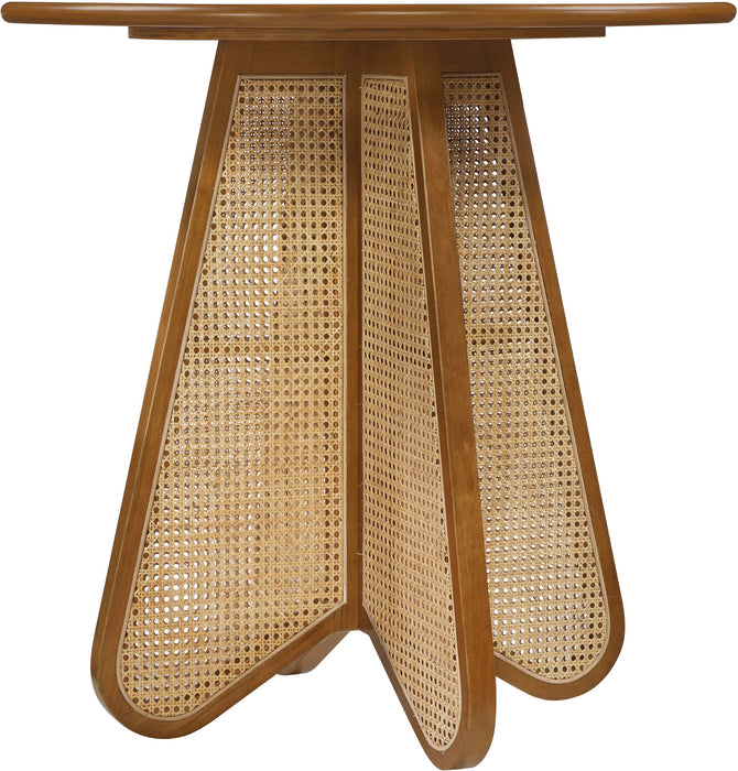 Butterfly - Solid Wood And Natural Cane Table