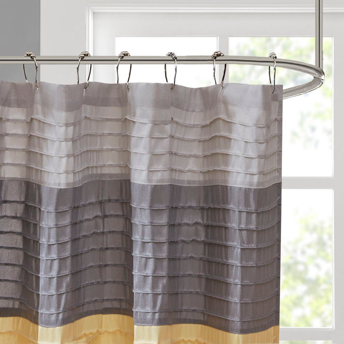 Amherst - Shower Curtain - Yellow - Simple Home Plus