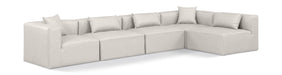 Cube - 5 Piece Modular Sectional - Simple Home Plus