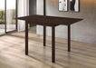 Kelso - Rectangular Extension Dining Table - Cappuccino - Simple Home Plus