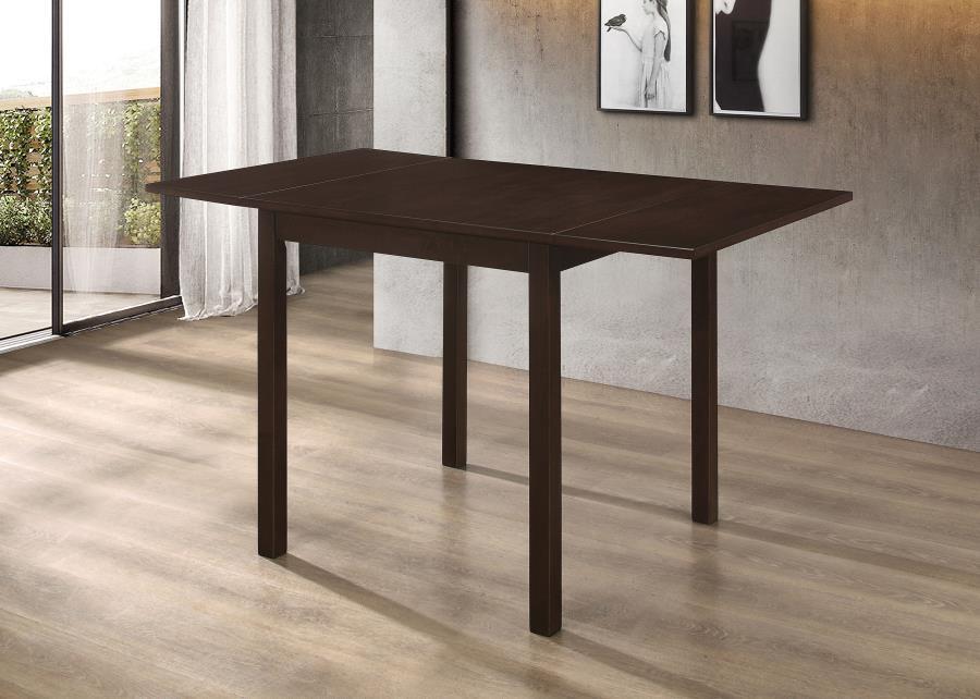 Kelso - Rectangular Extension Dining Table - Cappuccino - Simple Home Plus