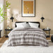Zuri - 90" x 90" Blanket - Gray - Simple Home Plus