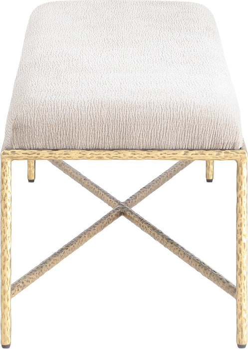 Valley - Bench With Gold Frame - Simple Home Plus