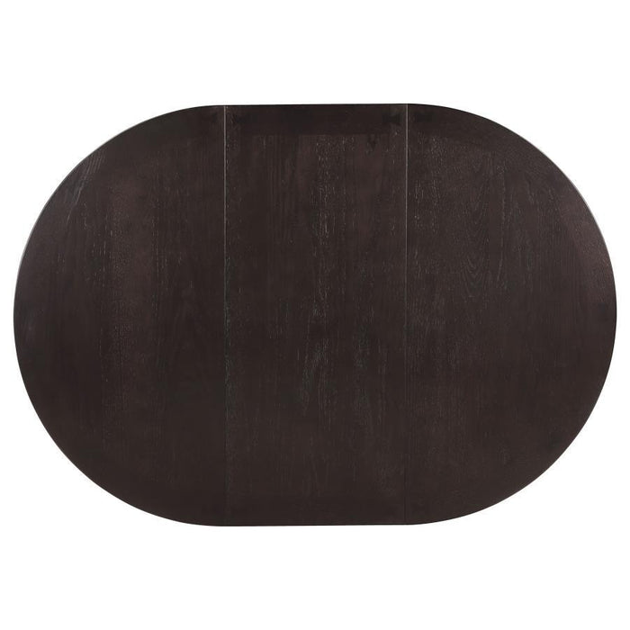 Lavon - 5-Piece Oval Extension Leaf Dining Set - Simple Home Plus