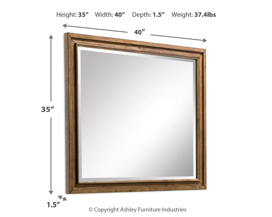 Sturlayne - Bedroom Mirror - Brown - Simple Home Plus