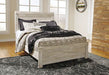 Bellaby - Queen Panel Rails - Whitewash - Simple Home Plus