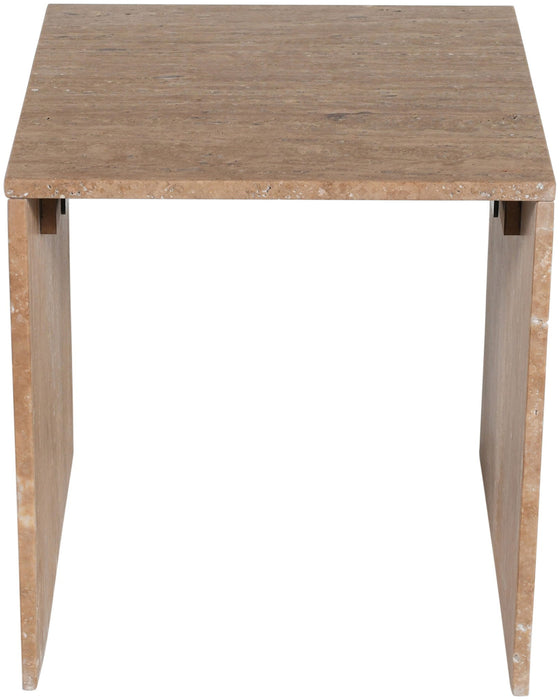 Pienza - Travertine Table - Simple Home Plus