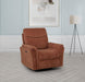 Adler - Upholstered Power Swivel Glider Recliner - Simple Home Plus