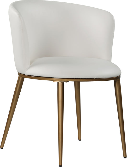 Skylar - Dining Chair with Gold Legs (Set of 2) - Simple Home Plus