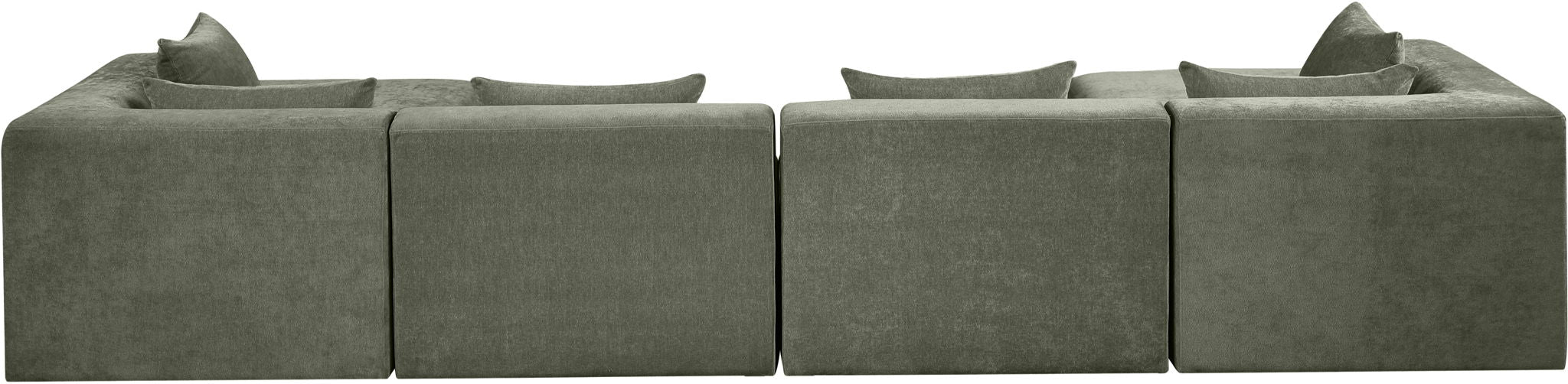 Stellar - 6 Piece Upholstered Modular Sectional - Simple Home Plus