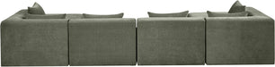 Stellar - 6 Piece Upholstered Modular Sectional - Simple Home Plus