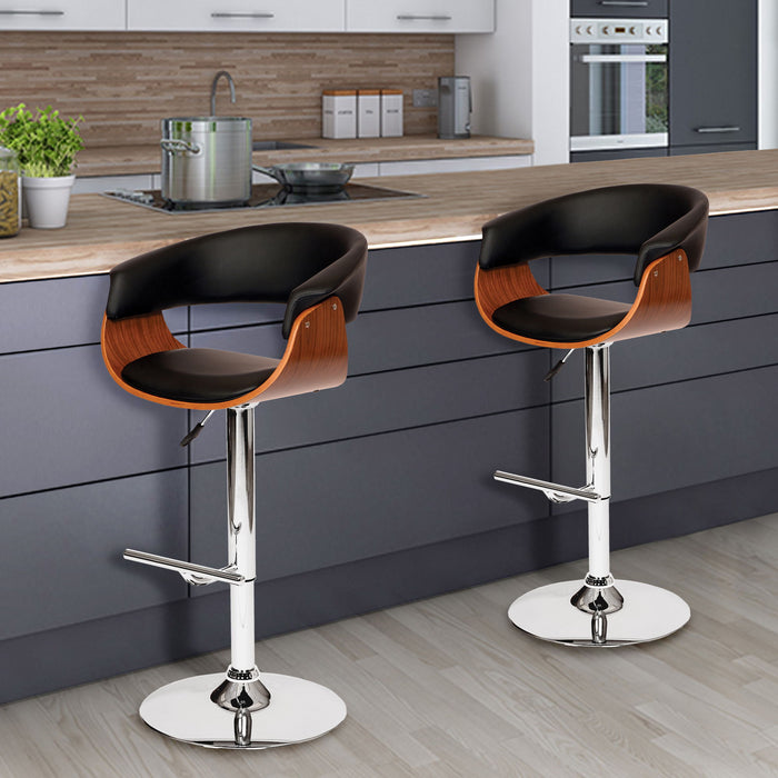 Paris - Adjustable Height Swivel Bar Stool - Simple Home Plus