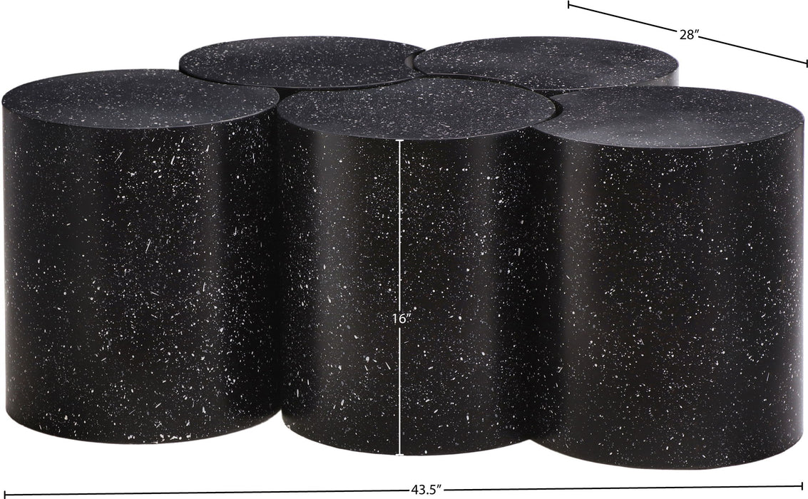 Dimple - 5 Piece Modular Coffee Table - Terazzo Finish - Simple Home Plus