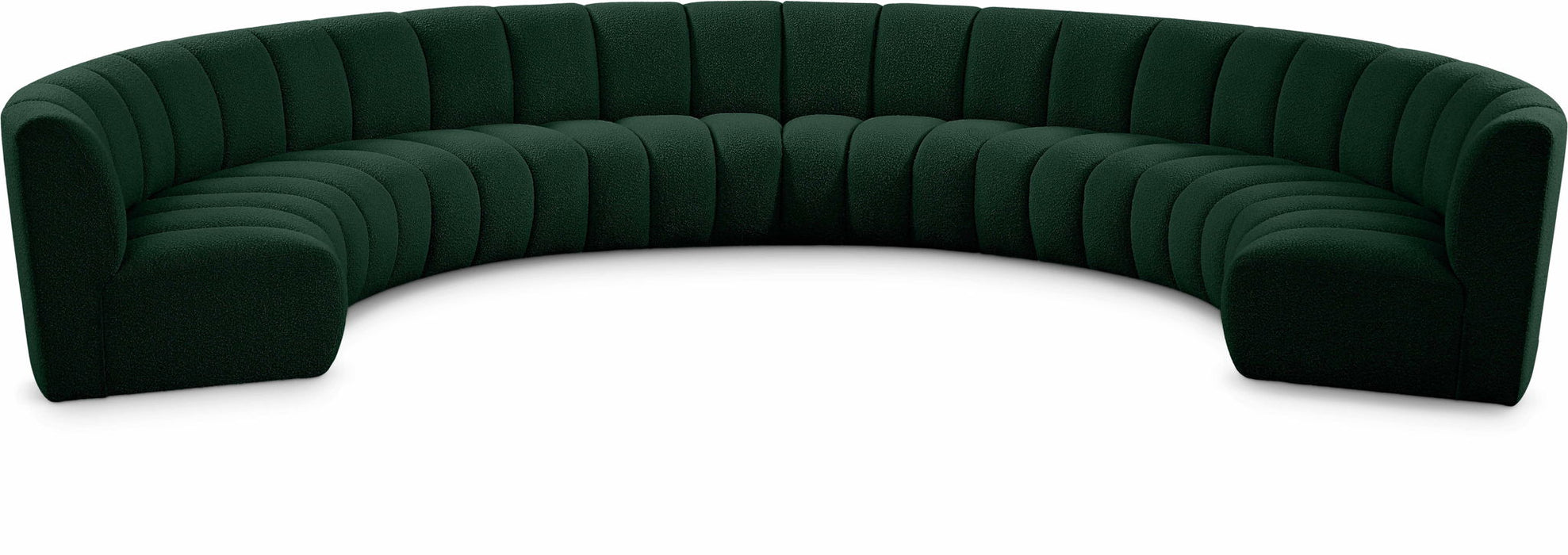 Infinity - 8 Piece Boucle Modular Sectional - Simple Home Plus