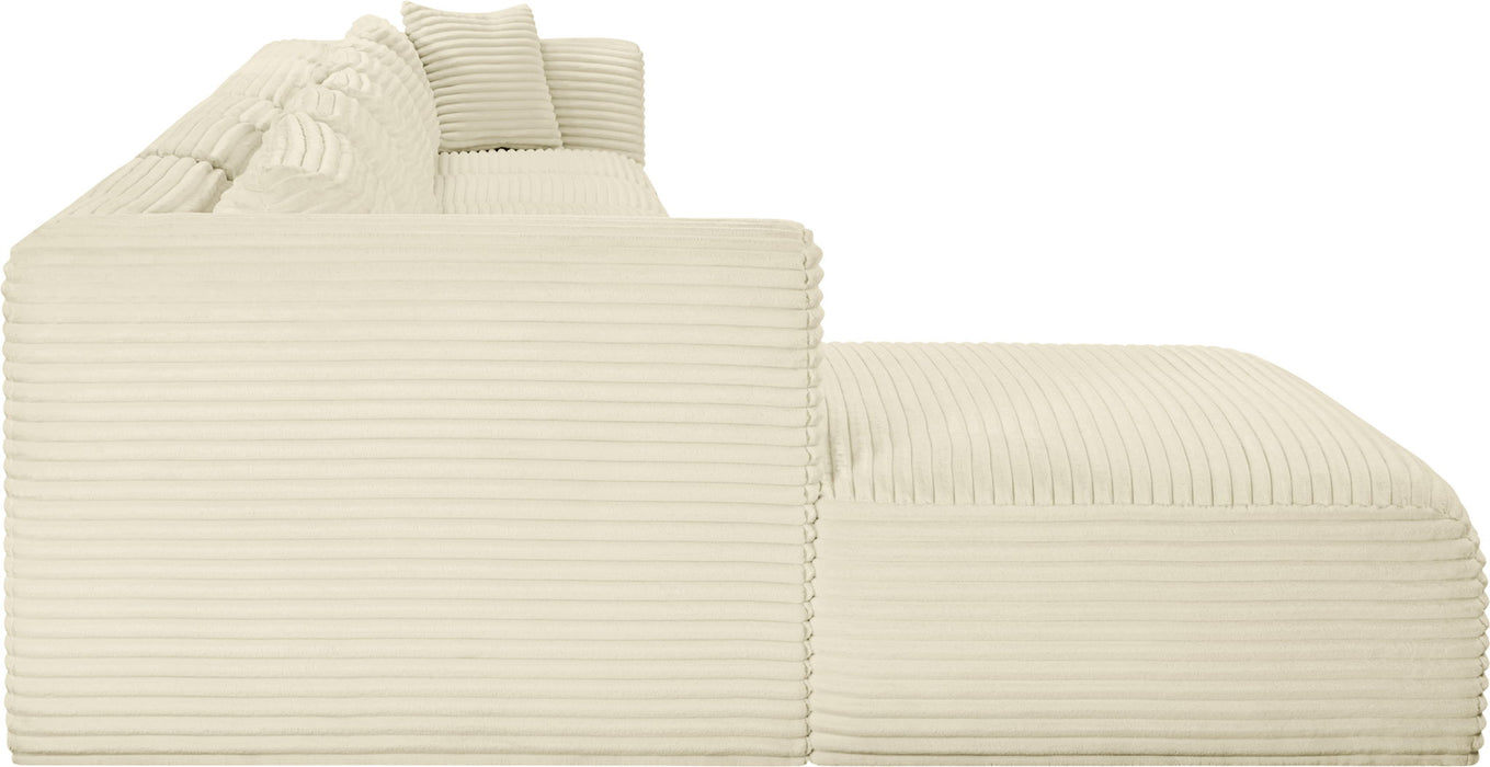 Shaggy - 6 Piece Modular Sectional With Chaise - Simple Home Plus