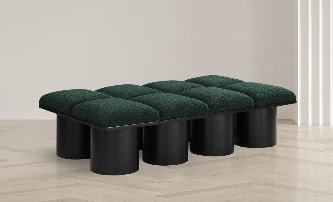 Pavilion - 8 Piece Modular Bench With Black Base - Simple Home Plus