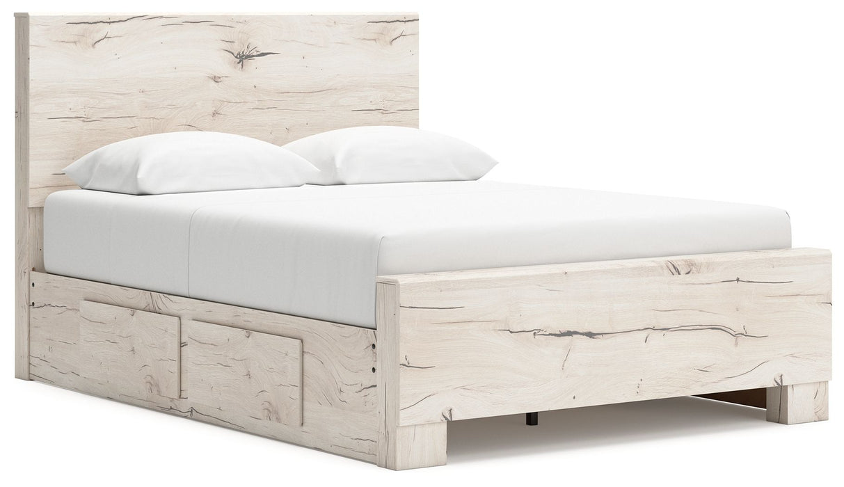 Lawroy - Panel Bed With Storage - Simple Home Plus