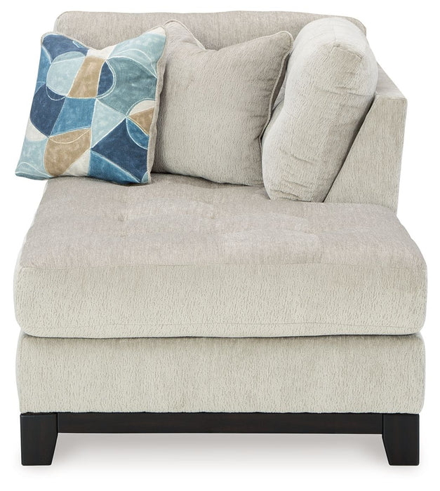 Maxon Place - Raf Corner Chaise - Stone - Simple Home Plus