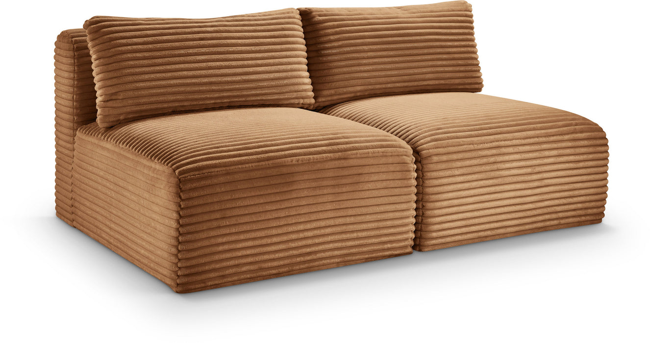 Shaggy - Fabric 2 Seat Modular Armless Sofa - Simple Home Plus