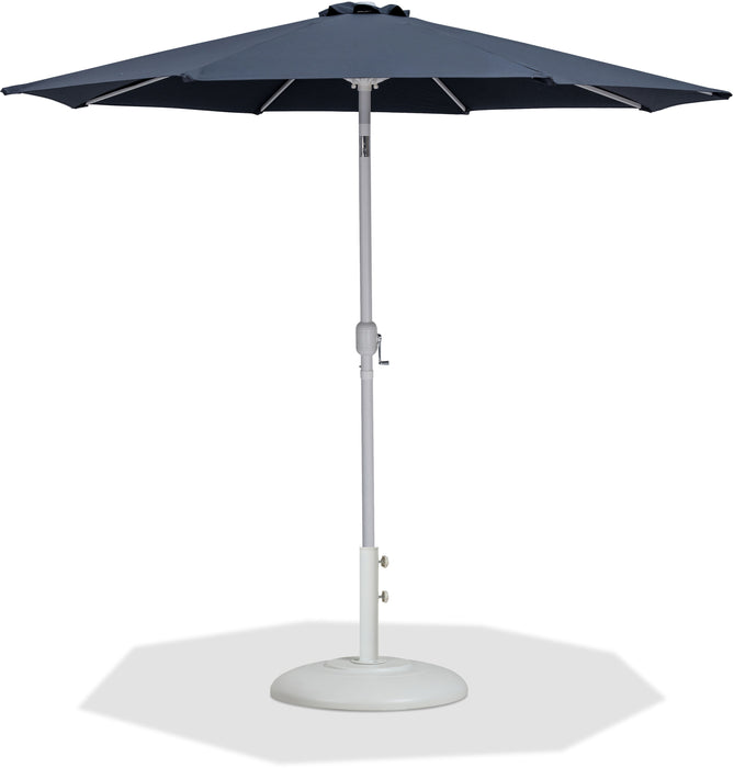 Fiji - Aluminum Patio Umbrella With Round White Base - Simple Home Plus
