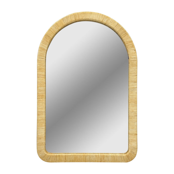 Nova - Natural Rattan Wall Mirror - Natural - Simple Home Plus