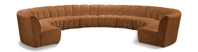 Infinity - 10 Piece Modular Sectional - Saddle - Simple Home Plus
