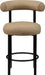 Bordeaux - Counter Stool (Set of 2) - Tan - Simple Home Plus