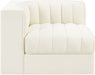 Rummi - Velvet Performance Fabric Upholstered Modular Corner Chair - Simple Home Plus