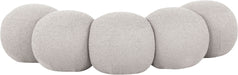 Apollo - Boucle Fabric Bench - Simple Home Plus
