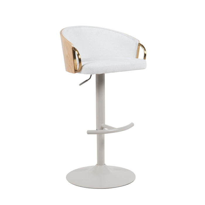 Solstice - Adjustable Swivel Barstool - Simple Home Plus