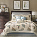 Quincy - Queen Piece Comforter (Set of 7) - Khaki - Simple Home Plus