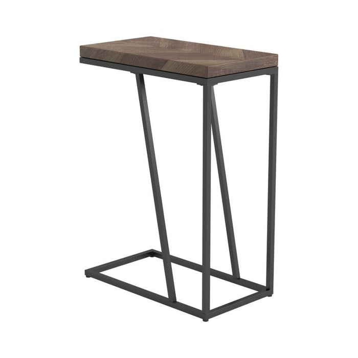 Sergio - Engineered Wood C-Shaped Side Table - Simple Home Plus