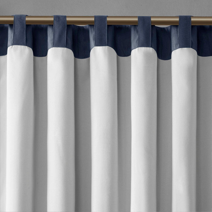 Andora - 95" Window Panel - Navy - Simple Home Plus