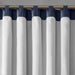 Andora - Embroidered Window Valance - Navy - Simple Home Plus
