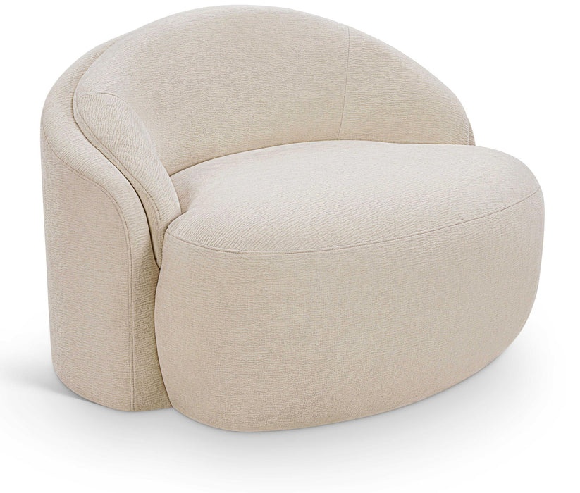 Caspian - Chenille Fabric Upholstered Chair - Simple Home Plus