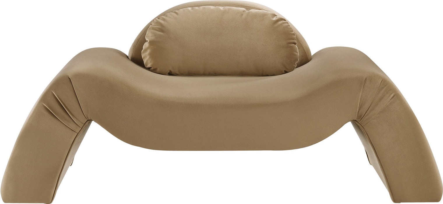 Austin - Velvet Accent Chair - Simple Home Plus