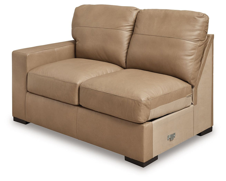 Bandon - Laf Loveseat - Toffee - Simple Home Plus