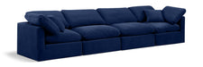 Indulge - Velvet 4 Seat Modular Sofa - Simple Home Plus