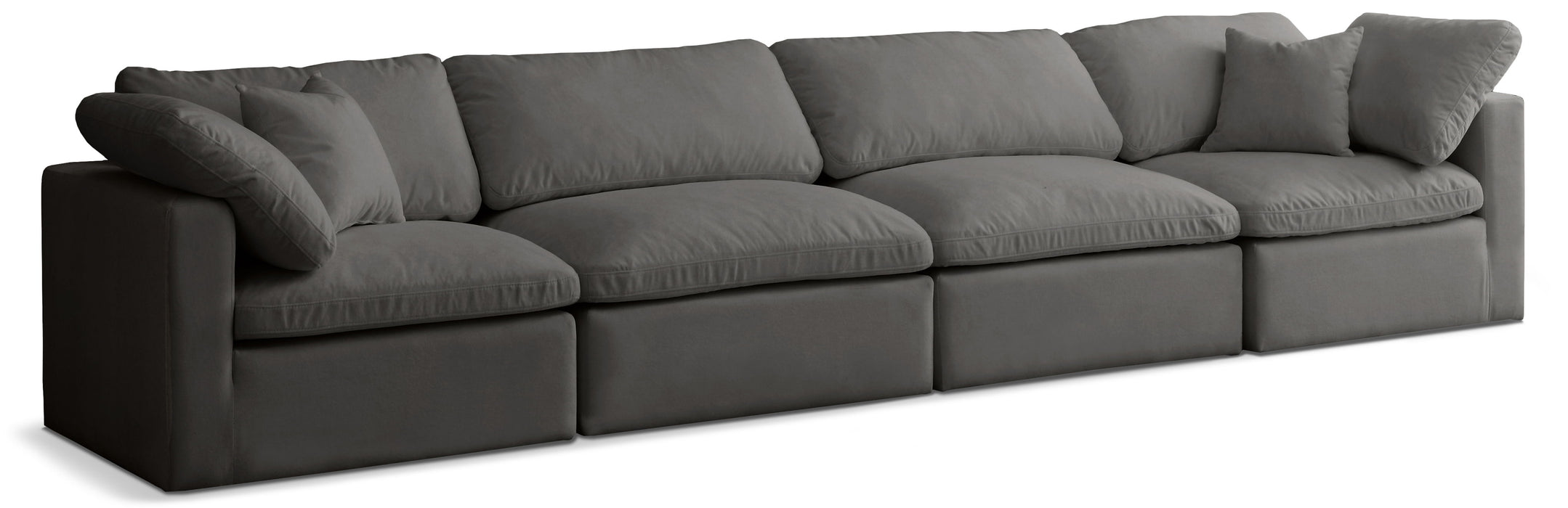 Plush - Modular 4 Seat Sofa - Simple Home Plus