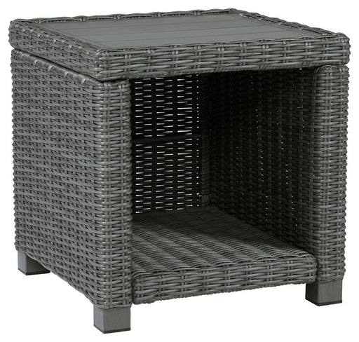 Elite Park - Gray - Square End Table - Simple Home Plus