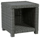 Elite Park - Gray - Square End Table - Simple Home Plus