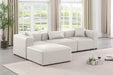 Cube - 4 Piece Modular Sectional With Chaise - Simple Home Plus