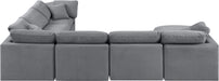 Indulge - Velvet 7 Piece Modular Sectional - Simple Home Plus