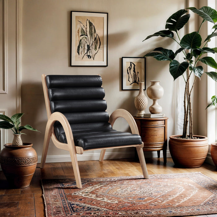 Randal - Accent Chair - Natural Frame - Simple Home Plus