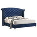 Melody - Upholstered Wingback Bed - Simple Home Plus