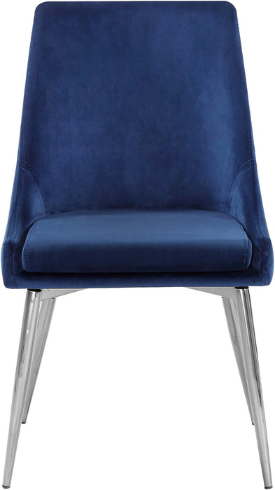 Karina - Dining Chair with Chrome Legs (Set of 2) - Simple Home Plus