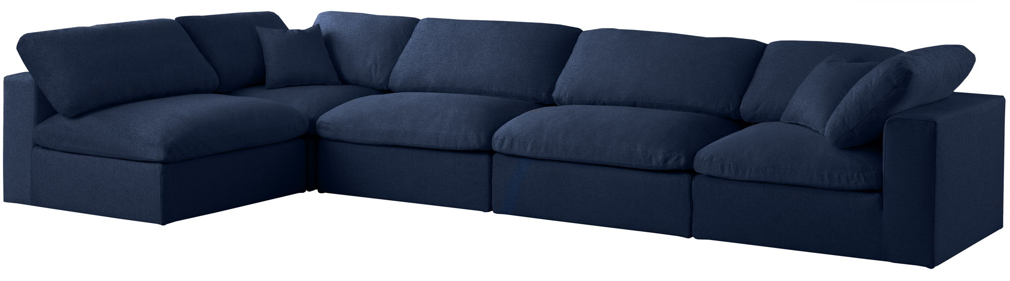 Serene - 5 Piece Modular Sectional - Simple Home Plus