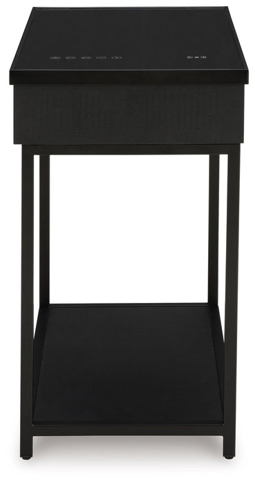 Gemmet - Black - Accent Table - Simple Home Plus